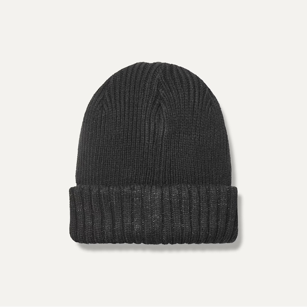 Classic Black Knit Beanie
